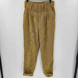 Wild fable corduroy pants yellow mustard small straight leg